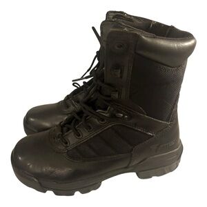 Bates Women's 8" Tactical Military Side-Zip Lace-Up Combat Leather Boots 7.5